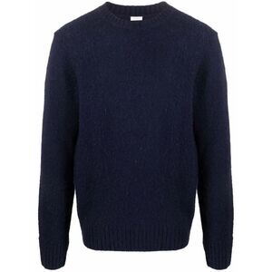 ASPESI Men's Crew Neck Knit Sweater Men BLUE Sweaters & Cardigans